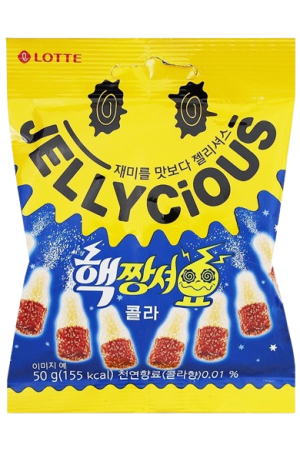 Lotte Jellycious Extremely Sour Cola 50g