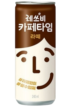 Lotte Let Be Cafe Time Latte 240ml