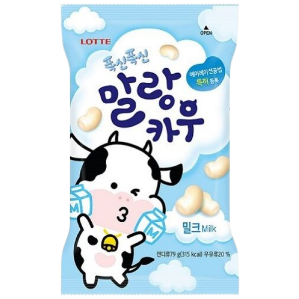 Lotte Mallang Cow Milk 79g