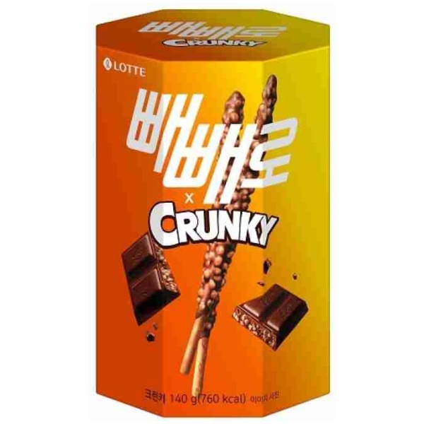 Lotte Pepero Crunky 140g