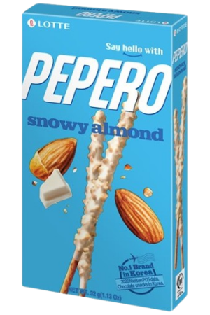 Lotte Pepero Snowy Almond 32g