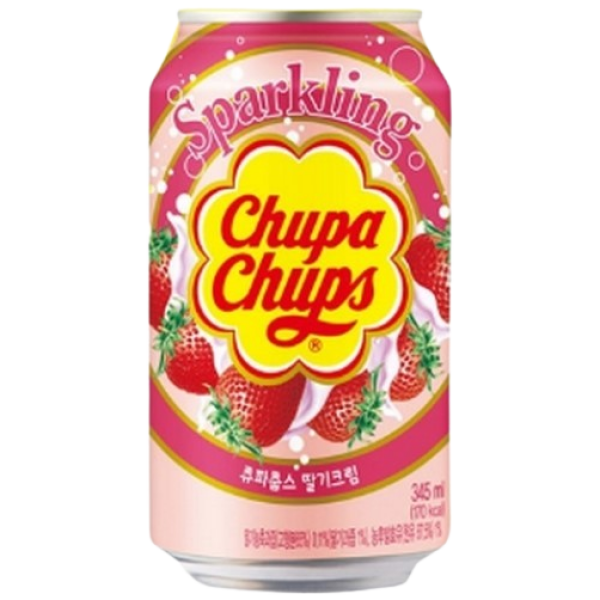 Namyang Chupa Chups Sparkling Strawberry Cream 345ml