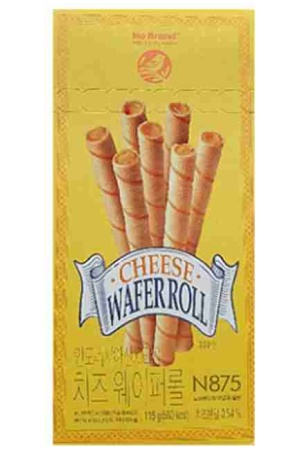 No Brand Cheese Wafer Roll 115g