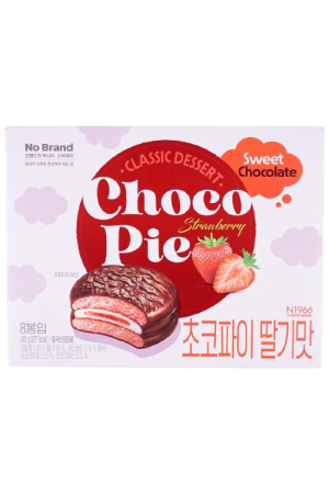 No Brand Choco Pie Strawberry 240g