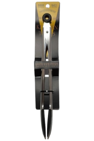 No Brand Locking Kitchen Tongs With Silicone Tips