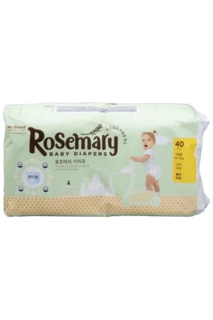 No Brand Rosemary Baby Diapers Panty Type L Size 40pk