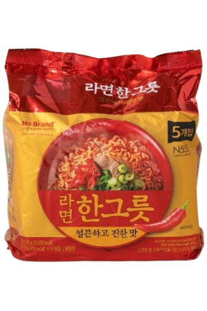 No Brand Spicy Ramen 115g5pk 2