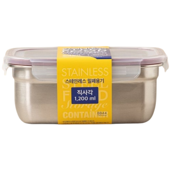 No Brand Stainless Steel Food Storage Container