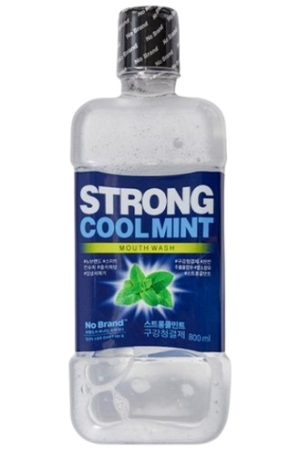 No Brand Strong Cool Mint Mouthwash 800ml