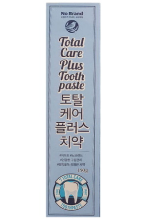 No Brand Total Care Plus Toothpaste 150g4pk
