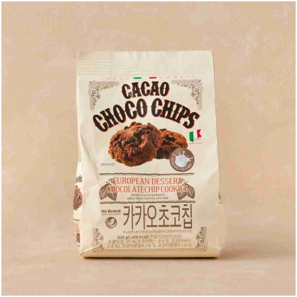 [No Brand] Cacao Choco Chips 300G / [노브랜드] 카카오 초코칩