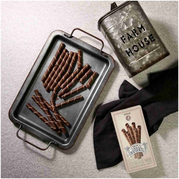 [No Brand] Choco Wafer Roll 115G / [노브랜드] 초코 웨이퍼 롤