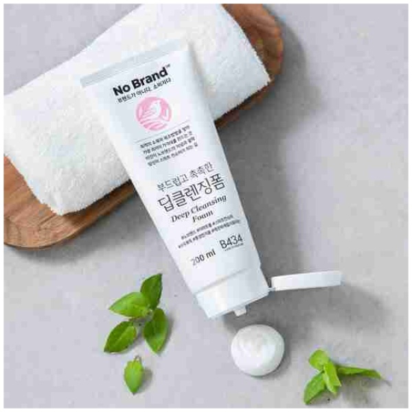 [No Brand] Deep Cleansing Foam 200ML / [노브랜드] 딥클렌징폼