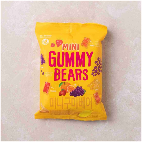 [No Brand] Mini Gummy Bears Jelly 252G / [노브랜드] 미니구미베어