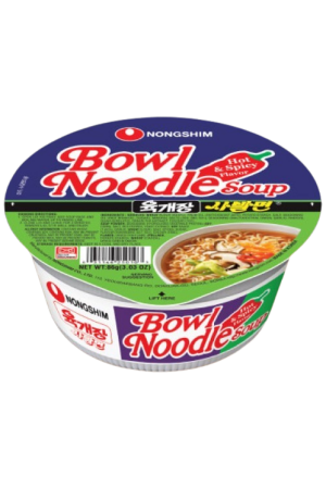 Nongshim Hot Spicy Bowl Noodle Soup 86g