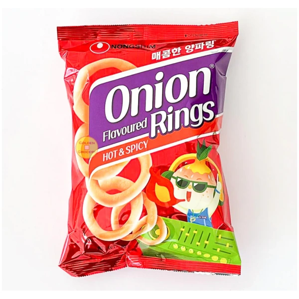 Nongshim Onion Rings Hot Spicy 40g