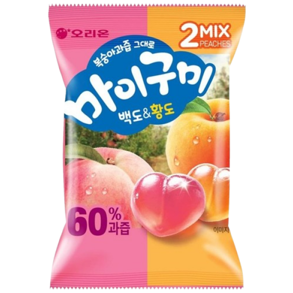 Orion My Gummy White Yellow Peach 79g