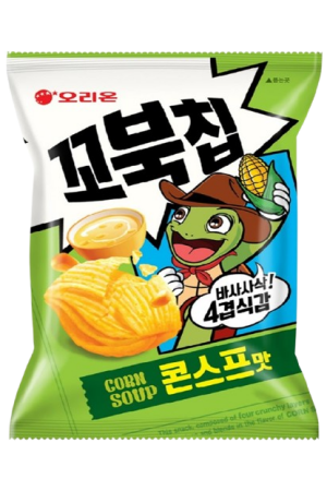 Orion Turtle Chips Corn Soup Flavour