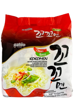 Paldo Instant Noodle With Spicy Chicken Flavour Kokomen 120g5pk