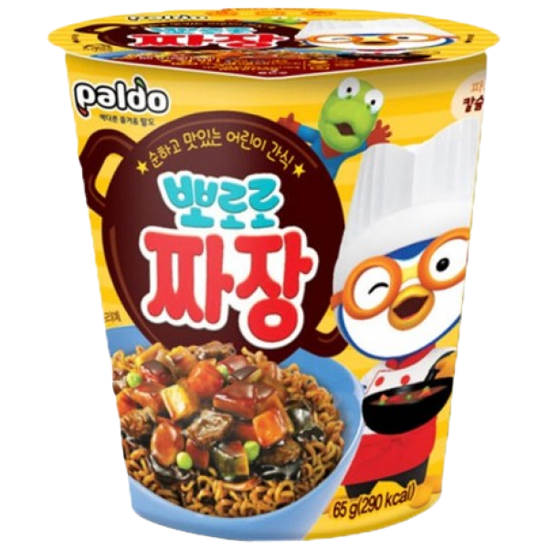 Paldo Instant Noodles With Black Bean Sauce Cup 65g
