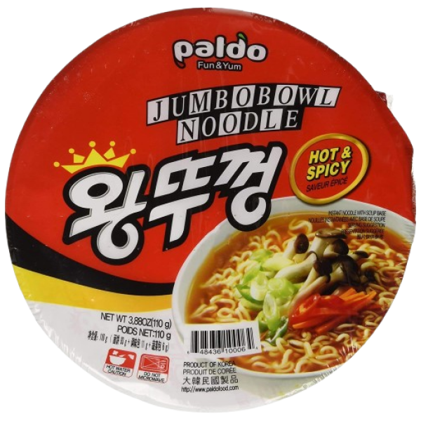 Paldo Jumbo Bowl Noodle 110g