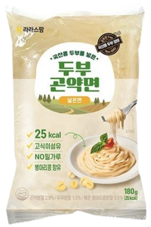 Rarasfarm Tofu Konjac Noodles Wide 180g