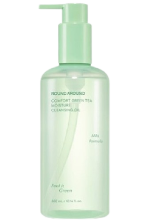 Round A Round Comfort Green Tea Moisture Cleansing Oil