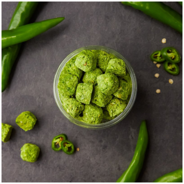 [Sajohaepyo] Real Cube Minced Cheongyang Gochu (Hot Pepper) 23G / [해표] 리얼큐브 다진청양고추