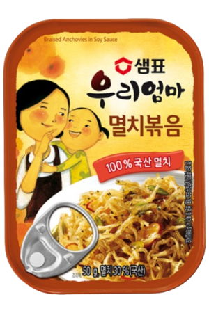 Sempio My Moms Braised Anchovies In Soy Sauce 50g