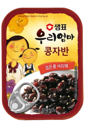 Sempio My Moms Braised Black Beans In Soy Sauce 70g