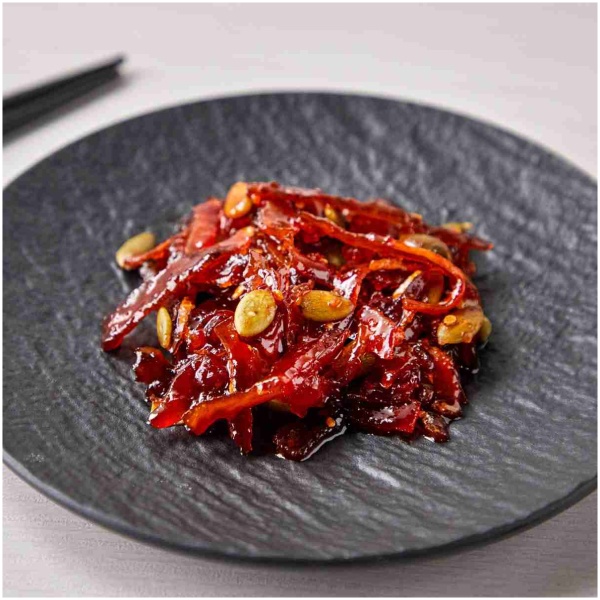 [Sempio] Stir-fried Dried Pollock in Spicy Sauce 50G / [샘표] 우리엄마 명태채볶음
