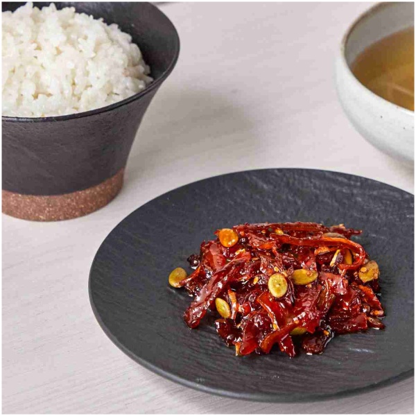 [Sempio] Stir-fried Dried Pollock in Spicy Sauce 50G / [샘표] 우리엄마 명태채볶음