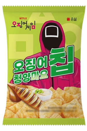 Squid Game Squid Cheongyang Mayo Flavour Chips 50g