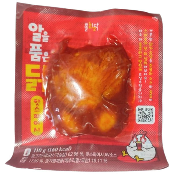 The Won Food Holy Dak Egg Bearing Chicken Hot Spicy 110g