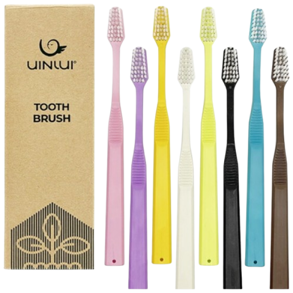 Uinlui Eco Pick Toothbrush 8pk