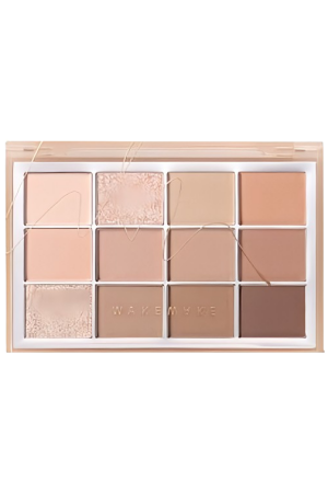 Wakemake Soft Blurring Eye Palette 08 Warm Nut Blurring