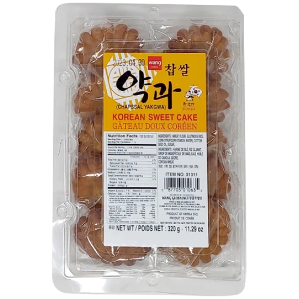 Wang Korea Chapssal Yakgwa Korean Sweet Cake 320g