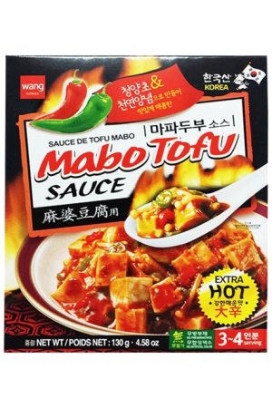 Wang Korea Mabo Tofu Sauce Extra Hot Flavour