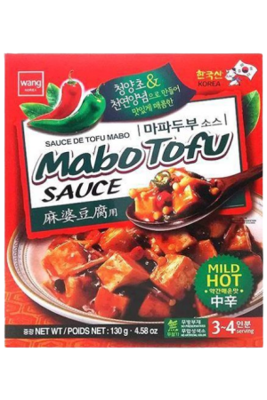 Wang Korea Mabo Tofu Sauce Mild Hot 130g 2